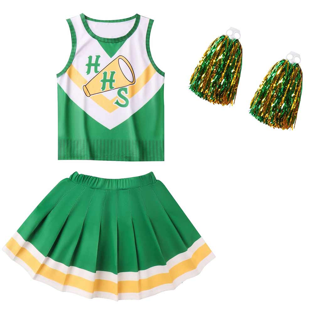 Damen Stranger Things Hawkins High School Cheerleading Uniform