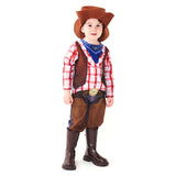 Kinder West Cowboy Cosplay Kostüm Outfits Halloween Karneval Anzug