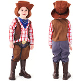 Kinder West Cowboy Cosplay Kostüm Outfits Halloween Karneval Anzug