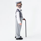 Kinder Großvater Cosplay Kostüm Outfits Halloween Karneval Anzug