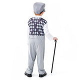 Kinder Großvater Cosplay Kostüm Outfits Halloween Karneval Anzug