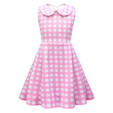 Kinder Mädchen rosa Sommer Strand Kleid Cosplay Kostüm Kleid Outfits Party Anzug