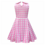 Kinder Mädchen rosa Sommer Strand Kleid Cosplay Kostüm Kleid Outfits Party Anzug