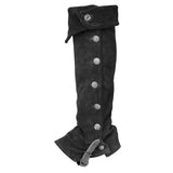 Mittelalterliche Beinschienen Halbe Chaps Wikinger Ritter Schienbeinschoner Rüstung Mittelalterlicher Bogenschütze Samurai Gamasche Cosplay Accessoire Männer Bein Kit