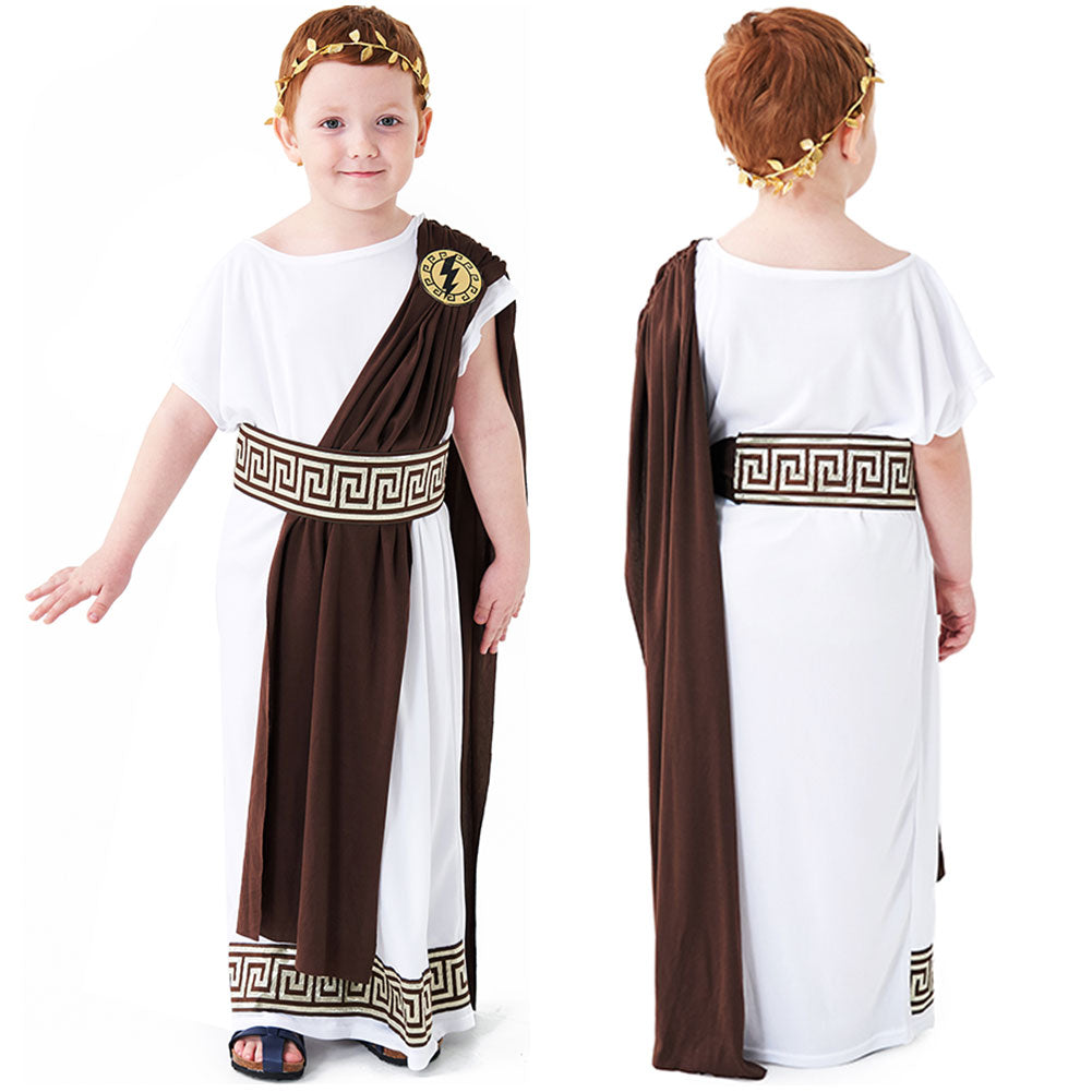 Kinder Antike griechische Mythologie Cosplay Kostüm Outfits Halloween Karneval Anzug