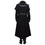 Herren Steampunk Jacke Vintage Samt Frack Gothic Mantel Viktorianisch Uniform Halloween Kostüm