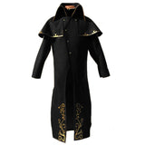Mittelalterliche Herren Mantel Langarm gotisch Steampunk Hooded Regenmantel Kostüme Halloween Karneval Kostüm - Karnevalkostüme