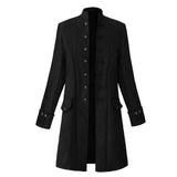 Mittelalterliche Vintage Stehkragen Jacquard Jacke Cosplay Kostüm Halloween Karneval Party Verkleidung Anzug