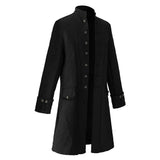 Mittelalterliche Vintage Stehkragen Jacquard Jacke Cosplay Kostüm Halloween Karneval Party Verkleidung Anzug