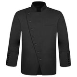 Mittelalterlicher Europäischer Hof Cosplay Kostüme Mantel Herren Karneval Party Stehkragen Top Jacke