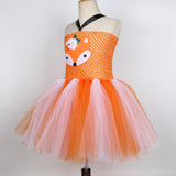 Kinder Mädchen Fuchs Cosplay Kostüm Nesh Tutu Kleid OutfitsHalloween Karneval Anzug