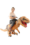 Aufblasbare Fettkostüm T-rex Dinosaurier Jurassic Welt Cosplay Kostüm Version B