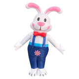 Aufblasbare Fettkostüm Easter Ostern Bunny Hase Kartoon Aufblasbare Fettkostüm Cosplay für Erwachsene