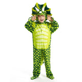 Halloween Kinder Jungen Dinosaurier Cosplay Kostüm Triceratops Kostüm