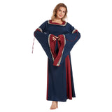 Mittelalter Damenkleid Retro Cosplay Halloween Karneval Kostüm