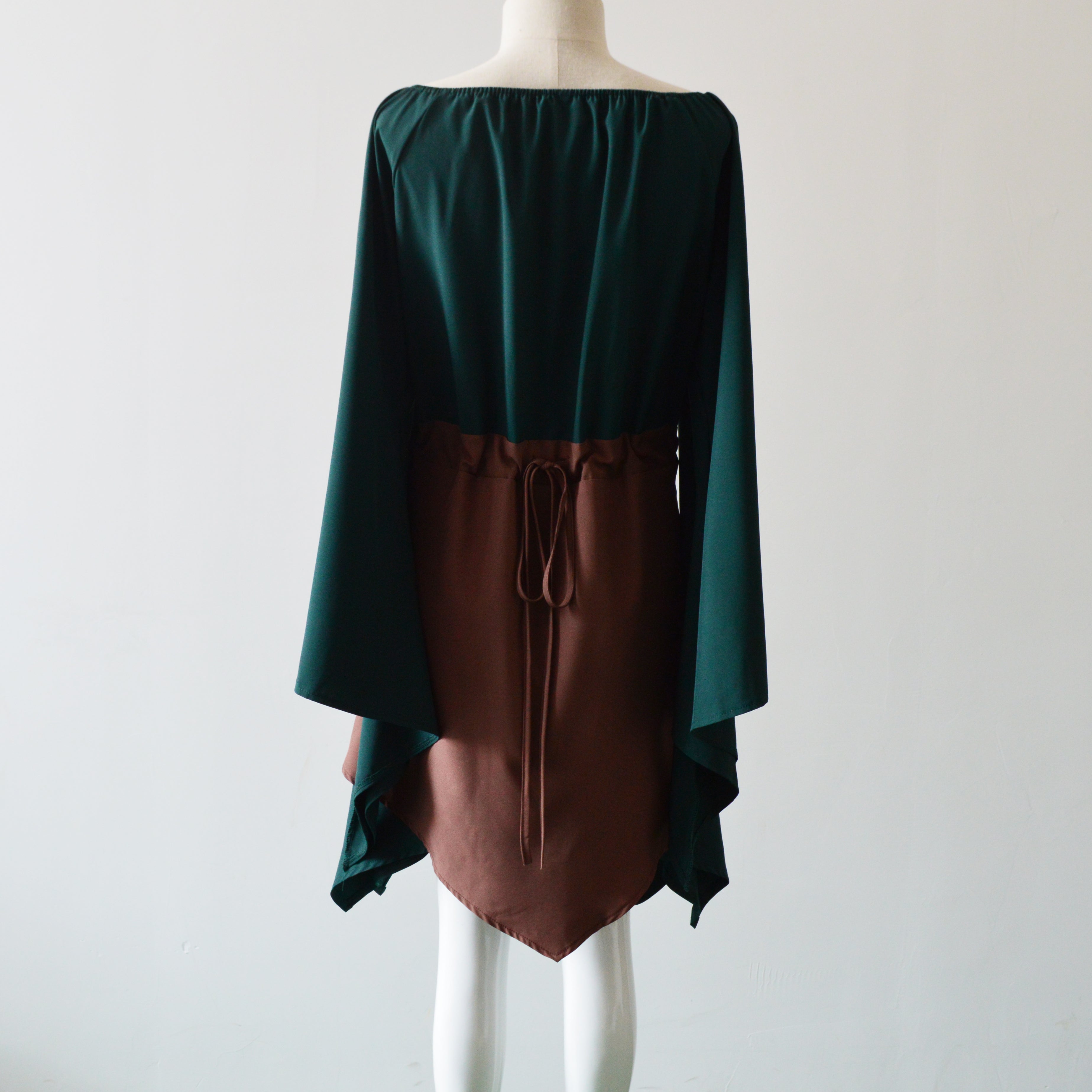 Damen Mittelalter Kleid Langarm Gothic Viktorianischen Königin Kostüm Renaissance Mittelalterkleid Schnür
