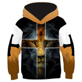 Kinder Ritterorden Templerorden Hoodie 3D gedruckte Sweatshirt Kapuzenpullover