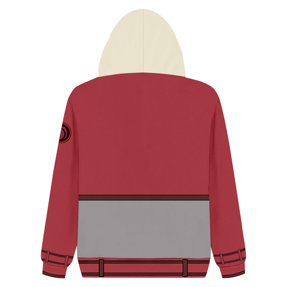 Lycoris Recoil Nishikigi Chisato Cosplay Damen Hoodie 3D Druck Kapuzen Sweatshirt Streetwear Pullover