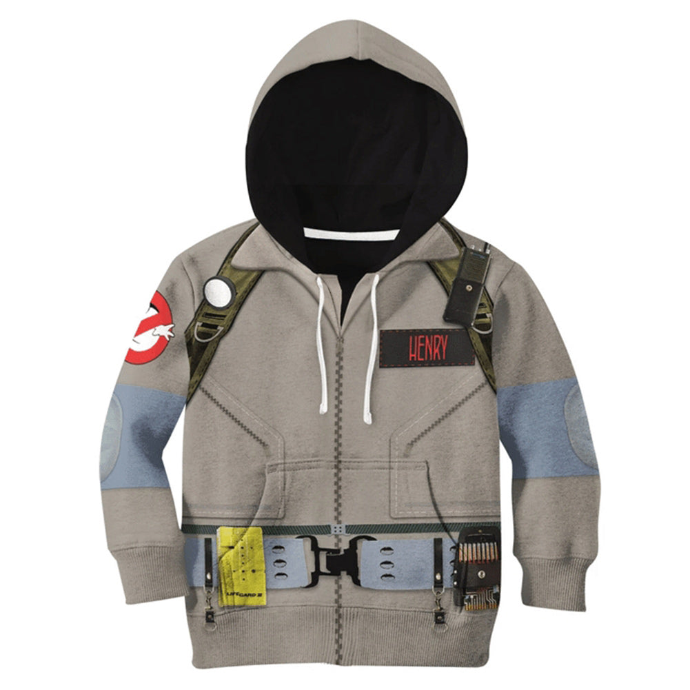 Kinder Ghostbusters Hoodie 3D Druck Hooded Sweatshirt Pullover mit Kaputze