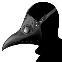 Plague Doctor Pestdoktor Maske Schwarz Maske Protektive Maske