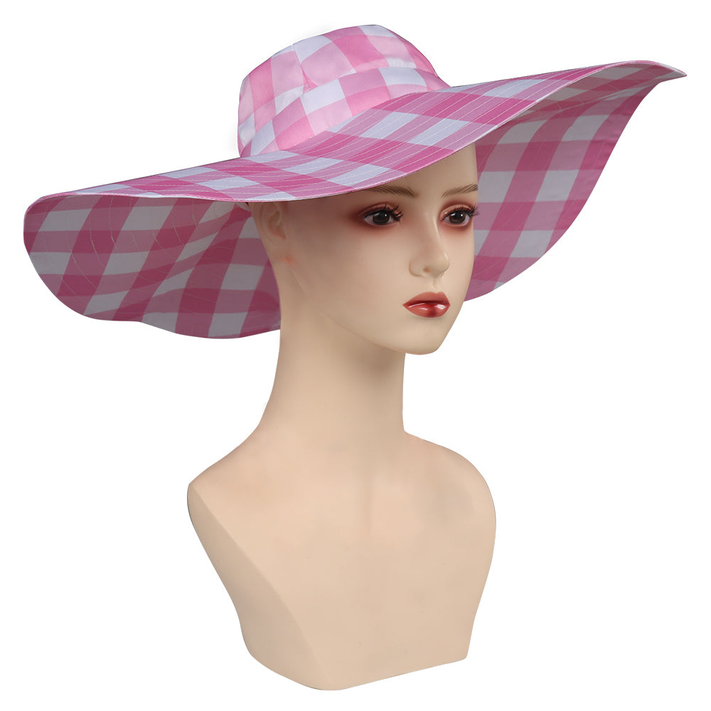 Damen rosa Hut Mütze Halloween Karneval Party Kostüm Accessoreis Geschenk Hut