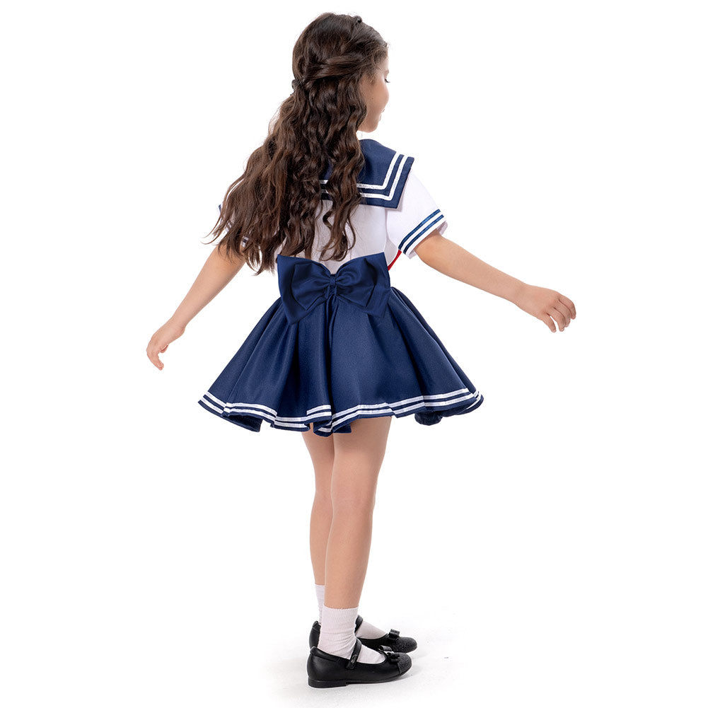 Kinder Mädchen Schuluniform täglich Uniform
