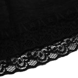 Damen Mittelalter Oberteil Top Langarm Gothic Viktorianischen Baumwolle Bluse O-Ausschnitt Renaissance