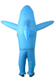 Aufblasbare Fettkostüm Shark Hai Kostüm Halloween Faschingkostüm