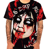Halloween Horror T-Shirt unisex Sommer 3D Druck Kurzarm Shirt