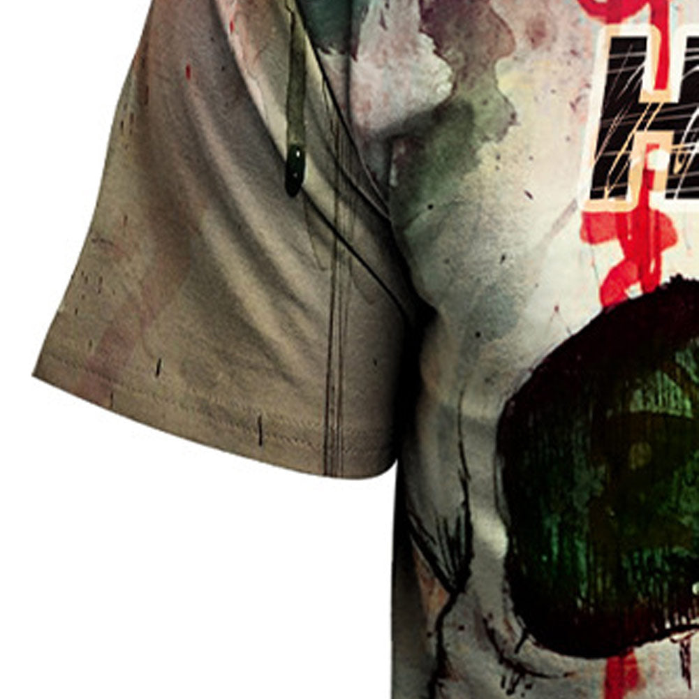 Halloween Horror unisex T-shirt Sommer 3D Druck Kurzarm Shirt