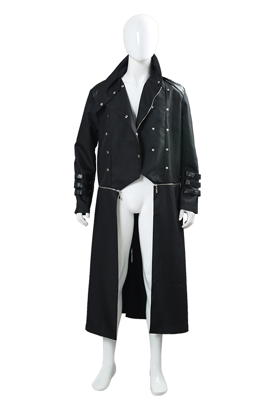 Smoking Jacke Herren Gothic Steampunk Trenchcoat Vintage Viktorianischen Cosplay Kostüm