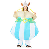 Asterix Obelix Aufblasbare Fettkostüm Viking Cosplay Kostüm