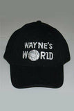 Waynes World Gedruckt Baseball Hat Cap Bestickt Hut Schwarz Cosplay Mütze Party - Karnevalkostüme