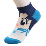 Hohe Qualität Sailor Moon Sneaker Socken Kawaii süße Ankle Cotton Socken Mode Frauen Neu 6.tlg - Karnevalkostüme