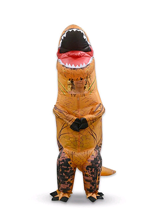 Kinder Jurassic World Aufblasbare Fettkostüm T-rex Dinosaurier Jurassic Welt Cosplay Kostüm