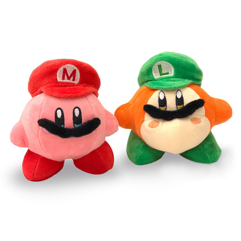 Super Mario Bros X Kirby Cosplay Plüschtiere Cartoon Puppe  Geschenk