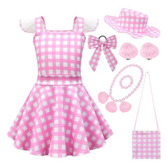 Kinder Mädchen rosa Tütü Kleider Hochzeit Partykleid
