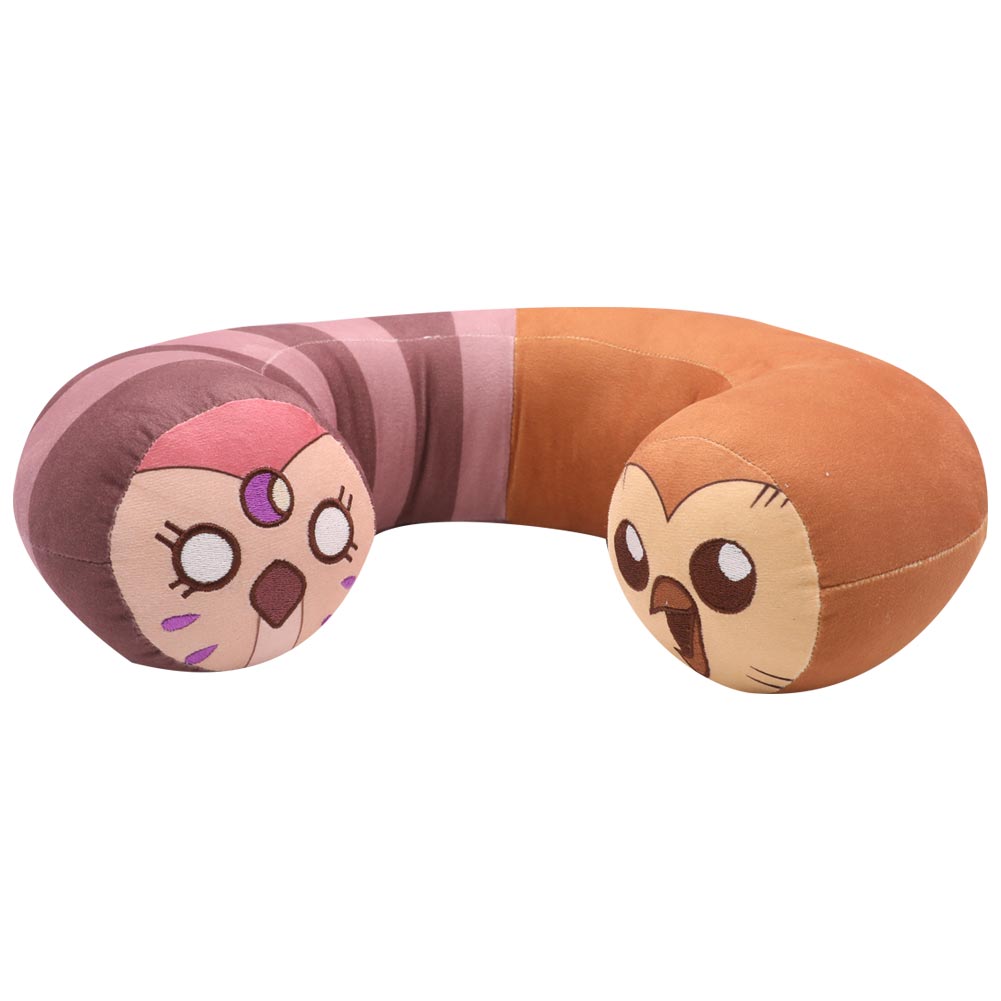 U-förmiges Kissen Cosplay Plüschtiere Cartoon weiche Plüschpuppen Maskottchen Geburtstag Weihnachtsgeschenk