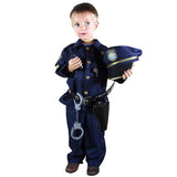 Kinder America Polizeikostüm Jungen Polizei Cosplay Kostüm
