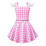 Kinder Mädchen rosa Tütü Kleider Hochzeit Partykleid