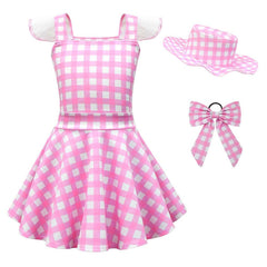 Kinder Mädchen rosa Tütü Kleider Hochzeit Partykleid