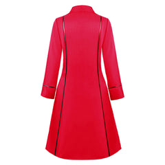 Damen Jacken Mäntel Retro Button Vintage Steampunk Langen gotischen Jacke Smokingmantel mittelalterliche