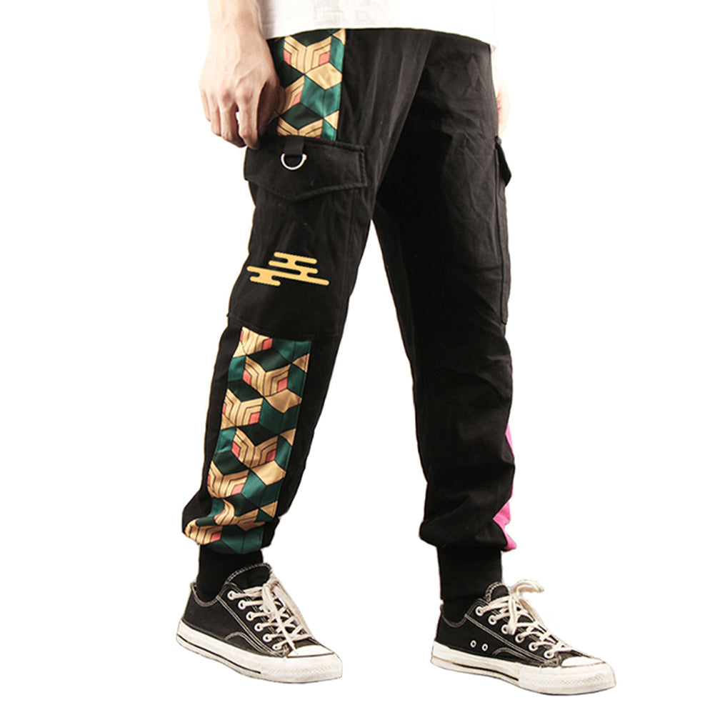 Demon Slayer Kimetsu no Yaiba Sporthose Joggenhose Erwachsene Tanjirou Zenitsu Giyuu