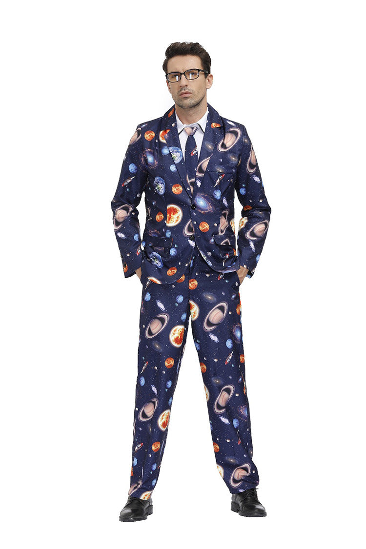 Konfetti Anzug Weltraum Karneval Outfits