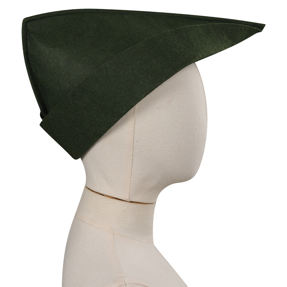 Peter Pan Wendy Peter Pan Cosplay Hut Kappe Halloween Karneval Party Verkleidung Kostüm Zubehör Requisite