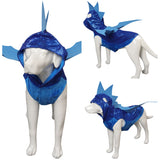 Hund Dinosaurier Kostüm Halloween Cosplay Kostüm Outfits Flügel für kleine und mittlere Hunde
