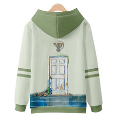 Suzume Suzume Iwato Hoodie 3D gedruckte Hooded Erwachsene Unisex Kapuzenpullover