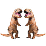 Aufblasbare Fettkostüm T-rex Dinosaurier Jurassic Welt Cosplay Kostüm - Karnevalkostüme