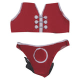 Damen Cosplay Kostüm Outfits Halloween Karneval Party Verkleidung Anzug Badeanzug
