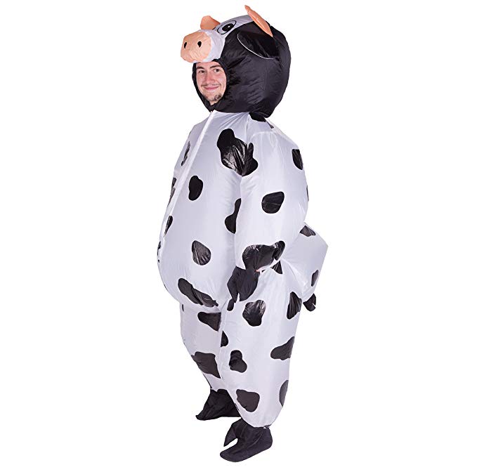 Kuh Aufblasbare Fettkostüm Halloween lustiges Kostüm